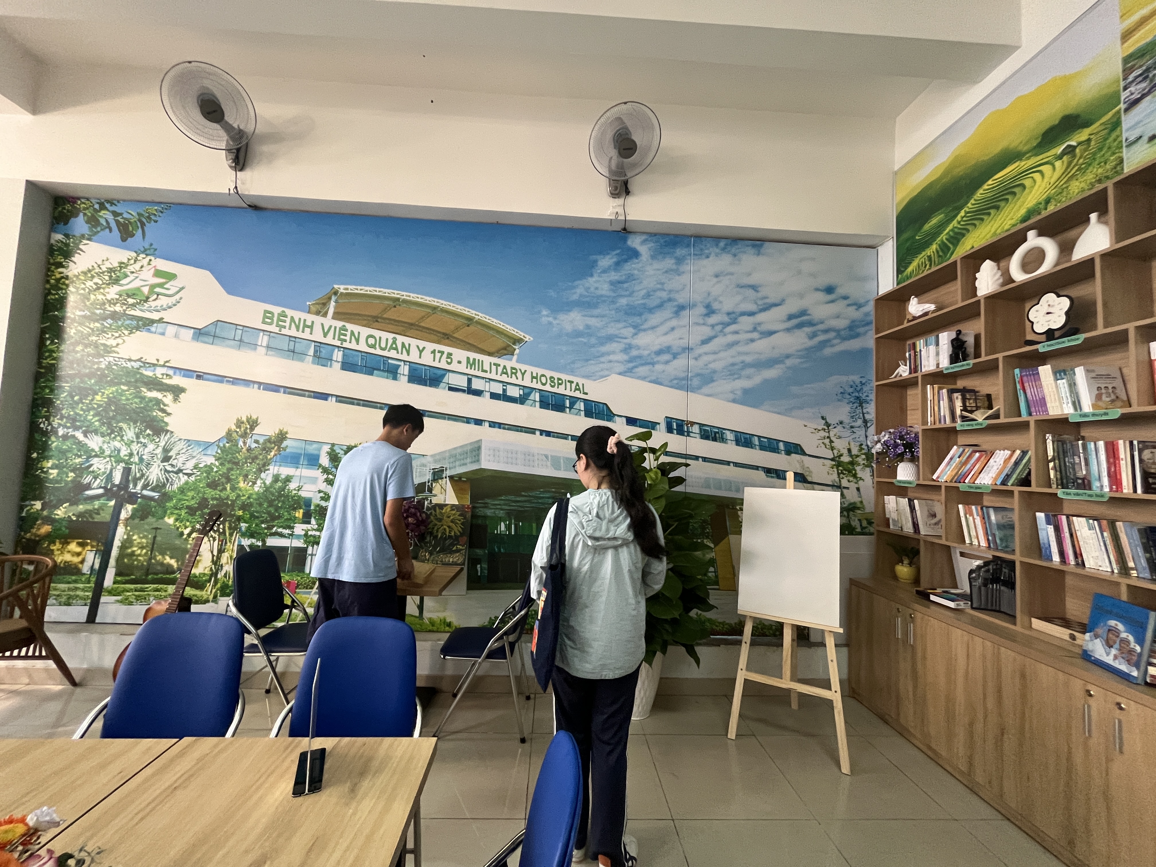 Designing a Relaxation Corner at Military Hospital 175